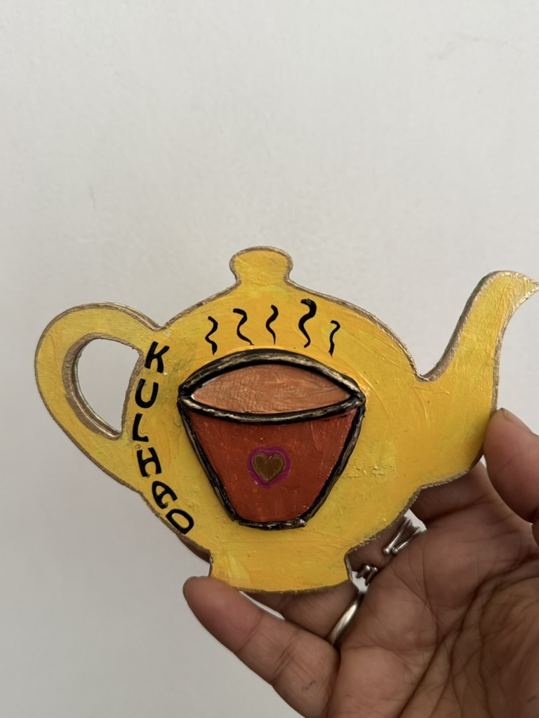 MDF Fridge Magnet - Teapot